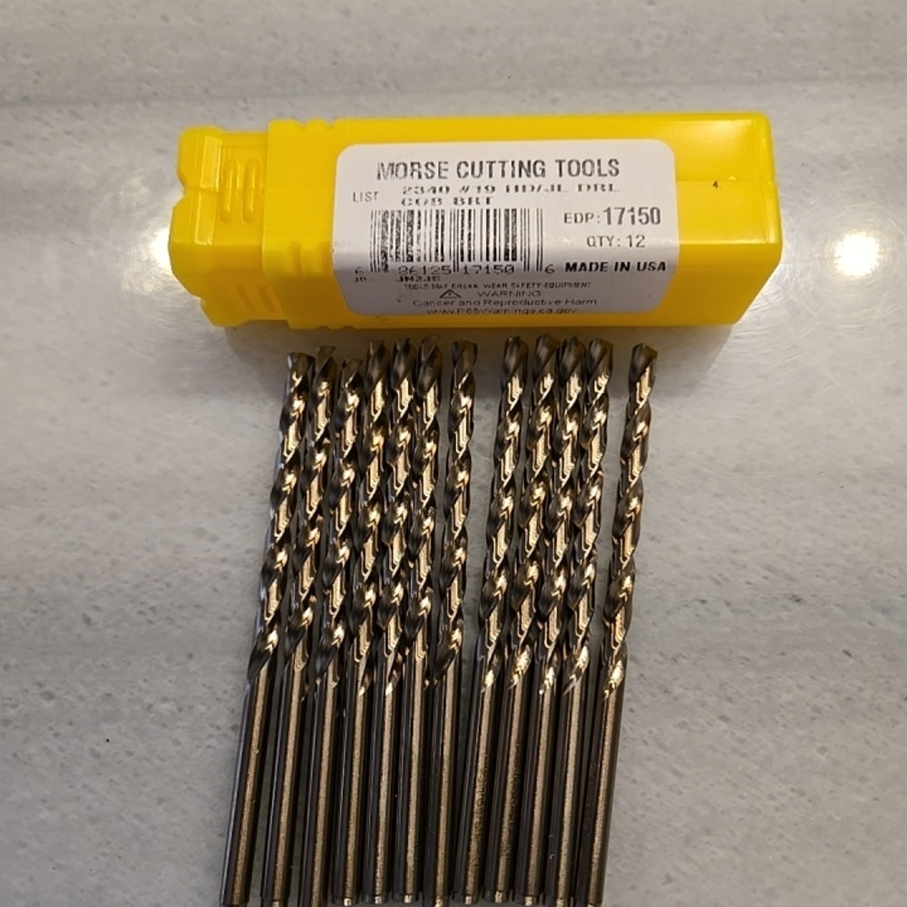 Morse Cutting Tools Drill Bit Set